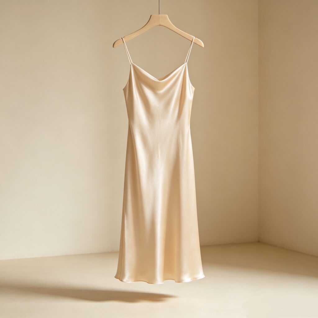 Champagne Slip Dress